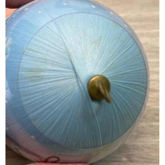 Hallmark Satin Ball Ornament Season of Caring Shepherd Vintage Christmas 1982 - Picture 4 of 9